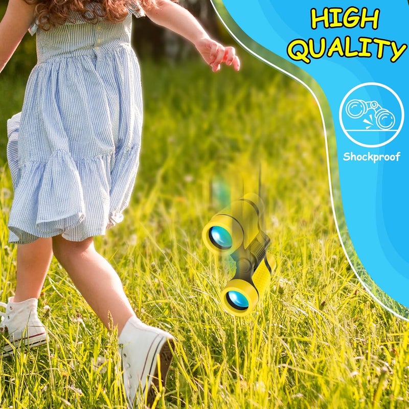 ESSENSON Binoculars for Kids Toys Gifts for Age 3-12 Years Old Boys Girls Kids Telescope Outdoor Toys for Sports and Outside Play, Bird Watching, Birthday Presents - Image 5